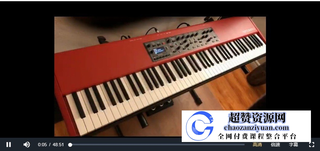 王滨－爵士钢琴即兴演奏视频课程7讲百度网盘-超赞资源网-超赞资源网